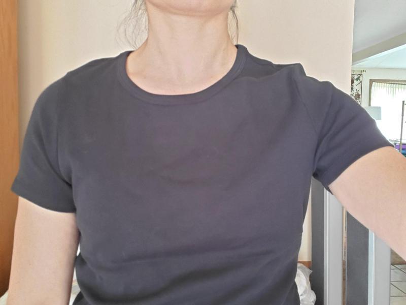 Buckling across tops of shoulders