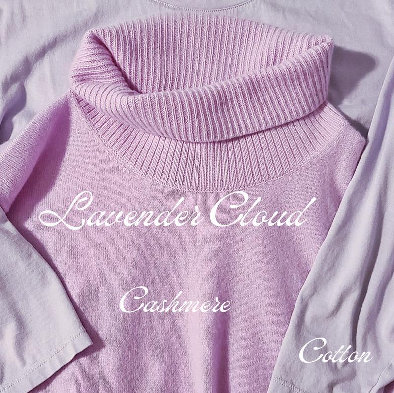 Lavender Cloud Cashmere vs Cotton