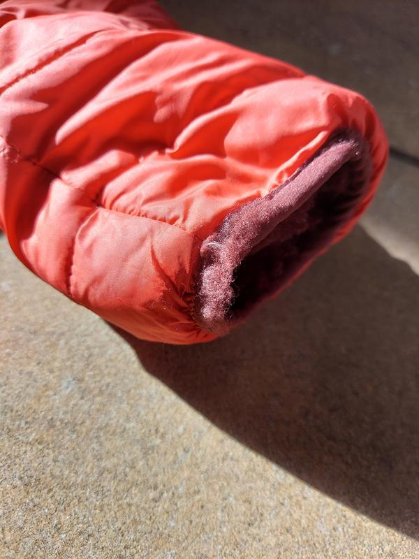 Cuff material getting fuzzy