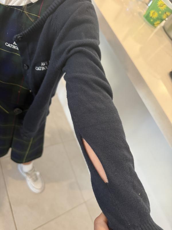 Customer photo for "Very Poor stitching quality"