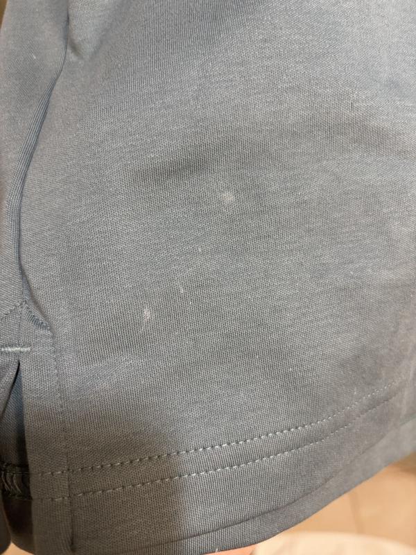 Marks or stains on new shirt