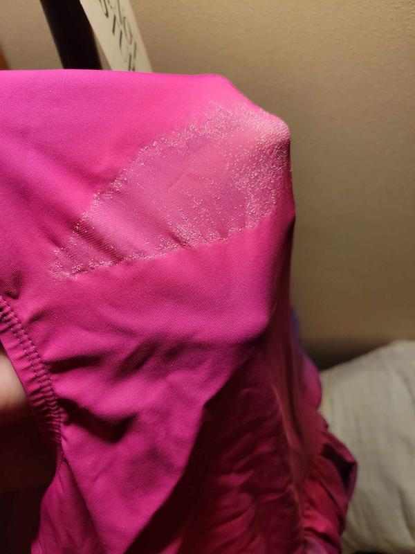 fabric wore very thin, very quickly