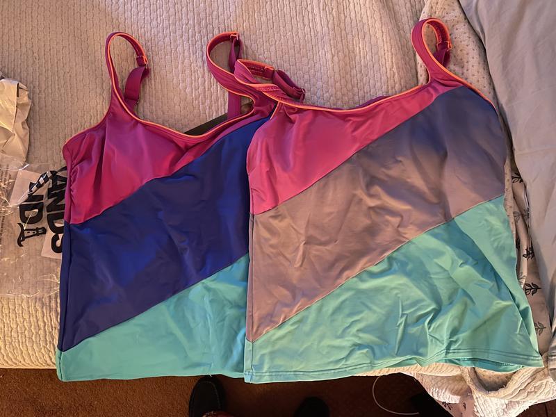 Blue faded dramatically.