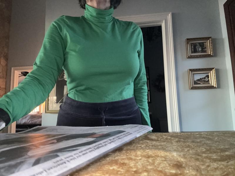 One of my 15 year old turtlenecks