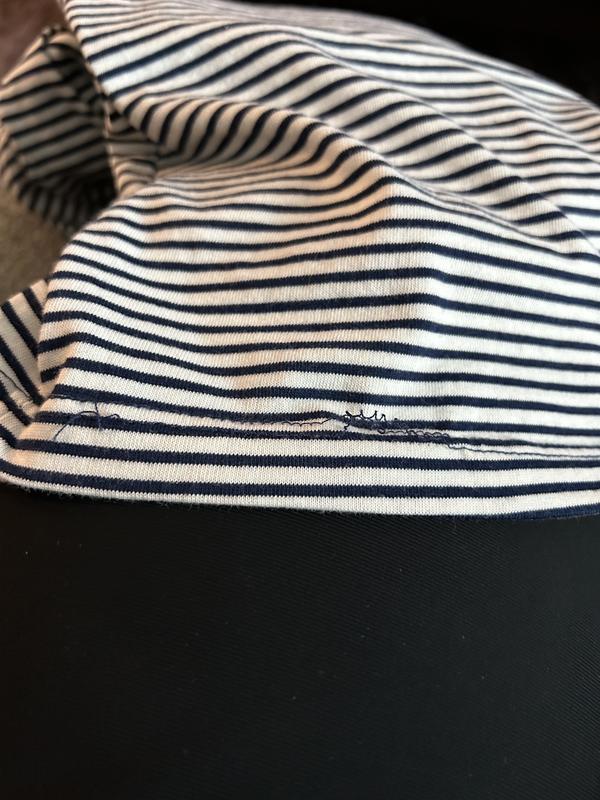 Customer photo for "Thread unraveling"