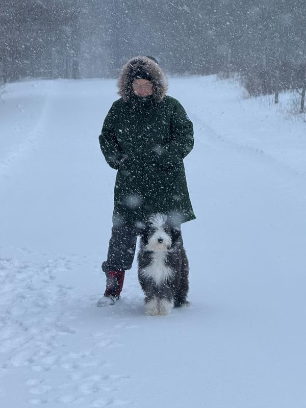 My new Parka and pup