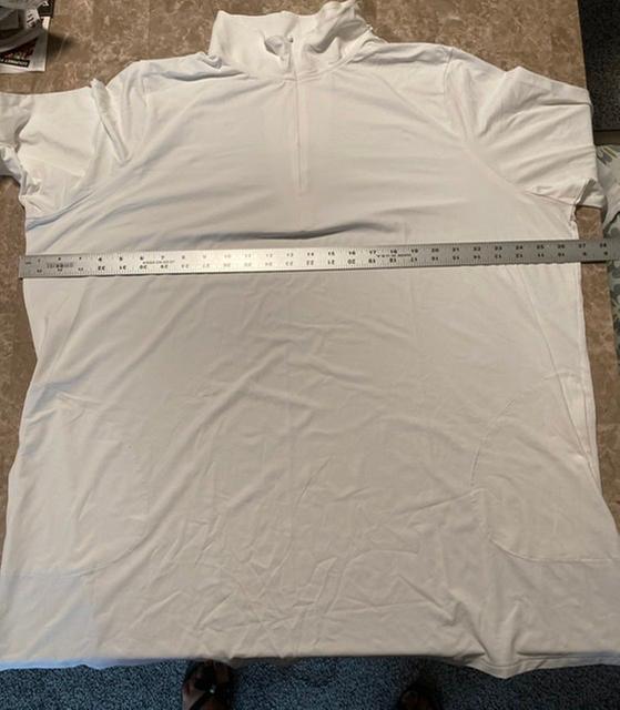 54" bust on stretchy swim fabric