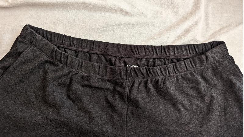 Shows the waist band