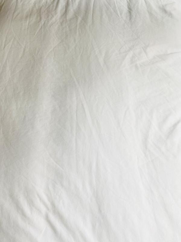 Wrinkled duvet