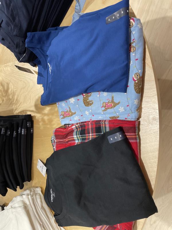 Regular T-shirts and these bottoms are a hit with my 13-year-old.