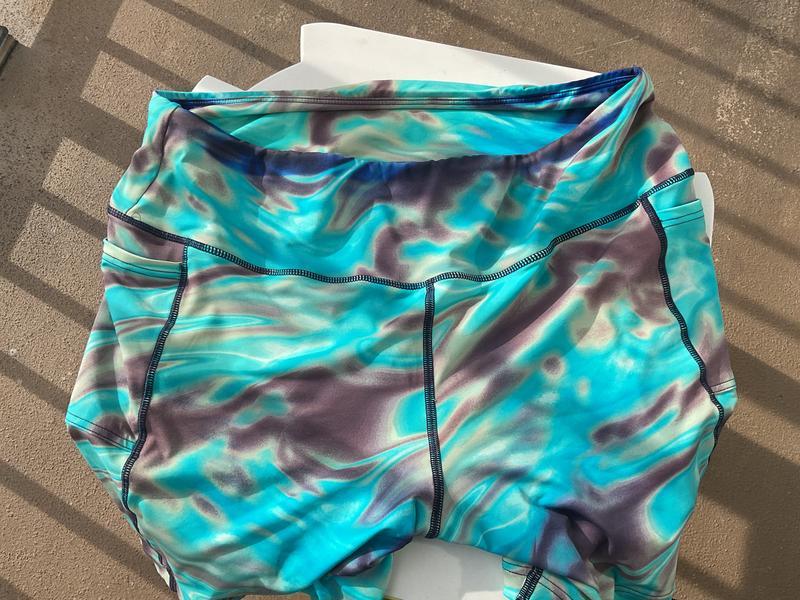 Coordinating shorts faded worse