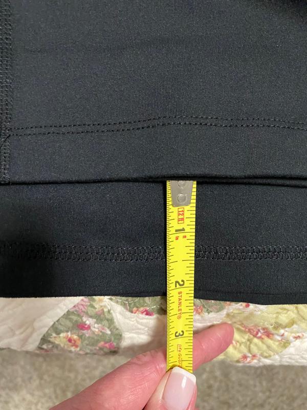 The difference between my old pants and the new ones.