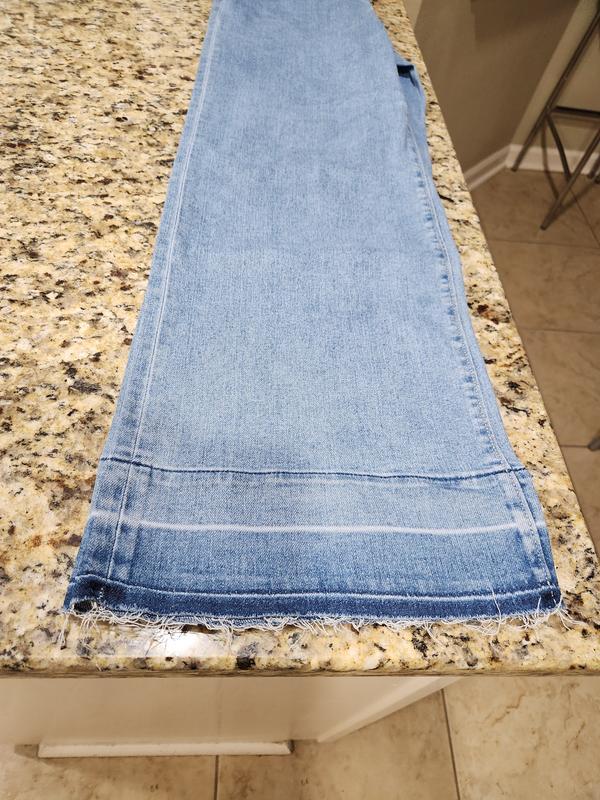 You can see where it was once folded.