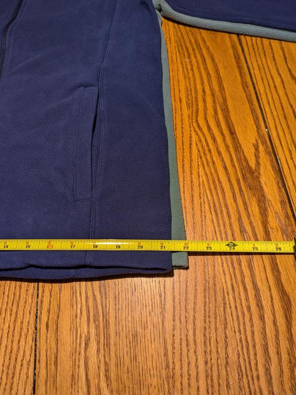Sides are narrower, especially at the hips.