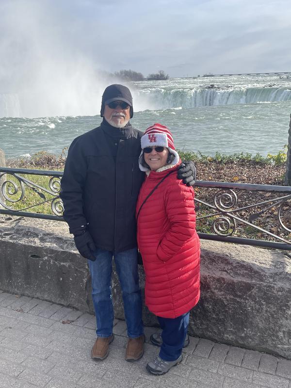 Niagara Falls! Perfect coat passed the cold test!