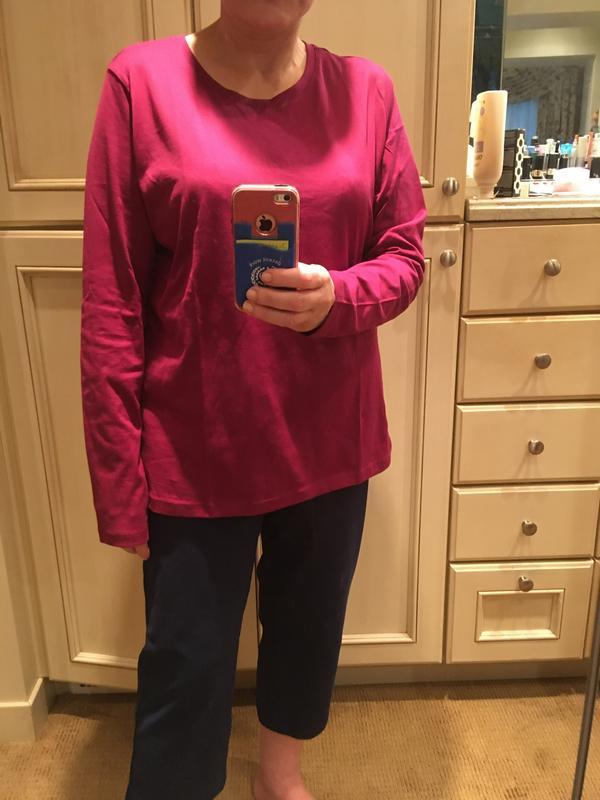 Fits like a football jersey