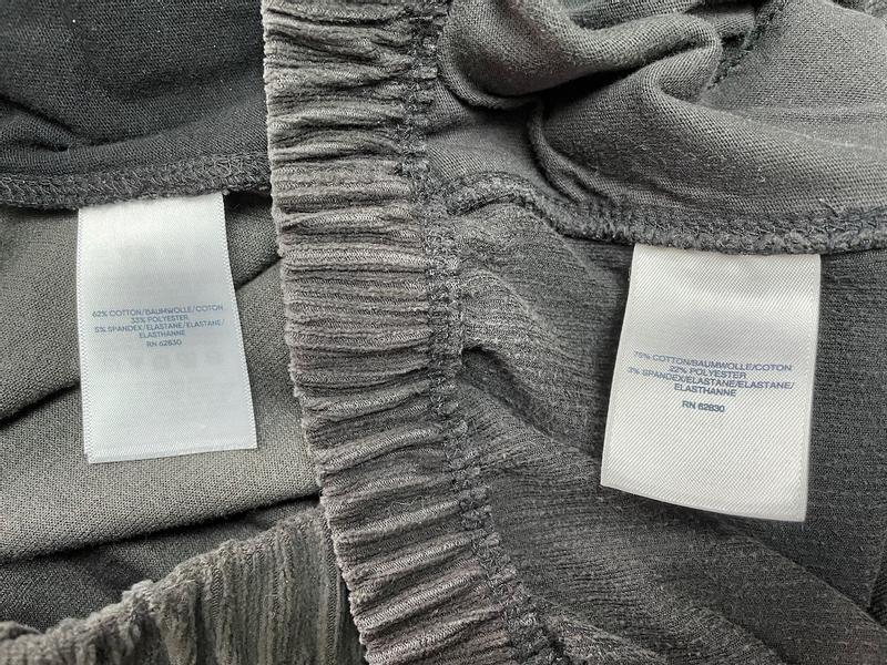 Cotton content has decreased