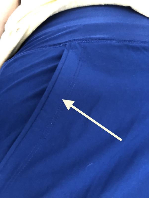 Gaping pockets