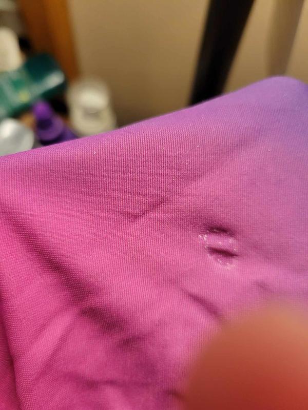 many smaller wear areas