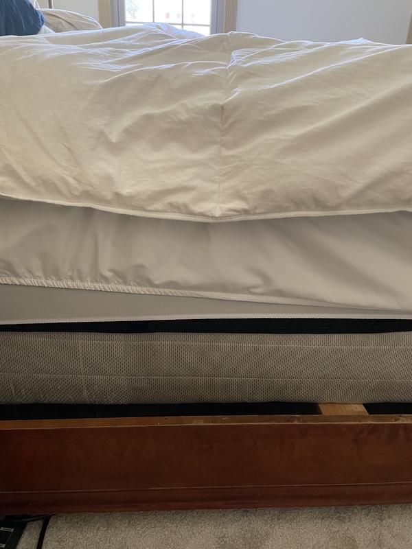 Not long enough to cover mattress