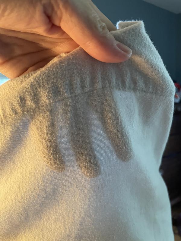 Threadbare with pills. This is after maaaybe 4 washes/uses.