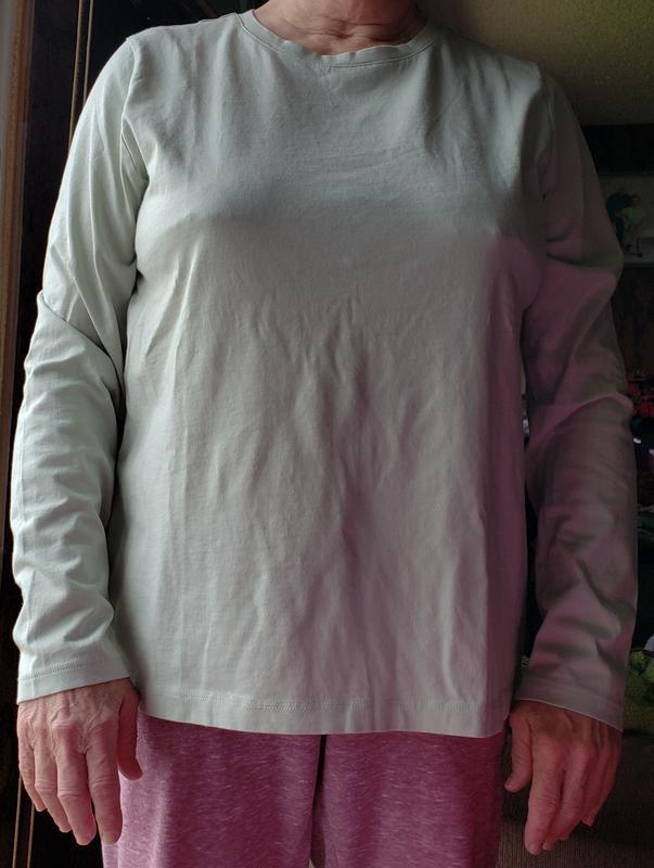 Shirt washed, no shrinking, no Iron