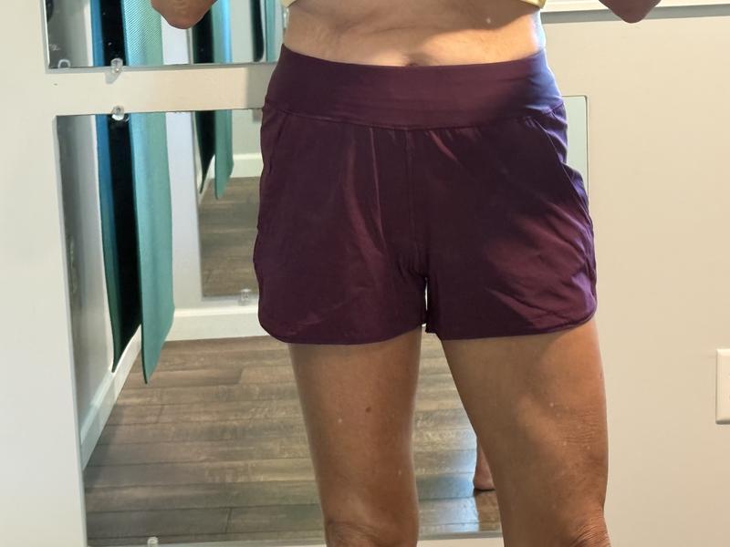 Customer photo for "Comfortable swim shorts."
