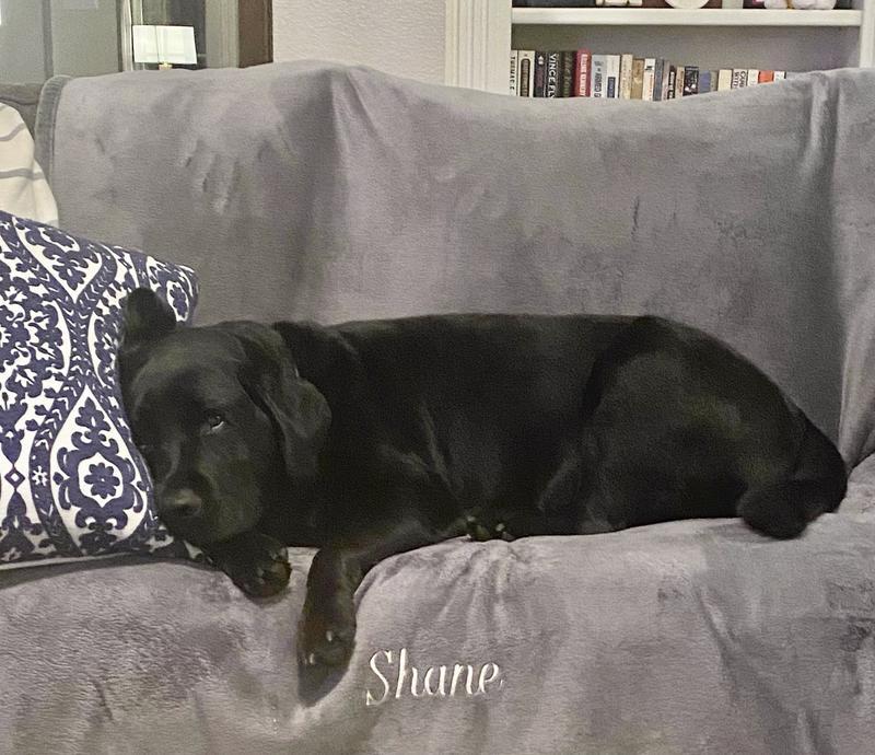 My own personalized blankie!