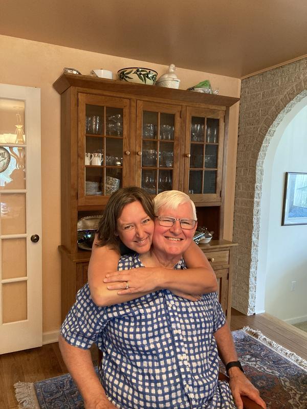 Dad daughter moment