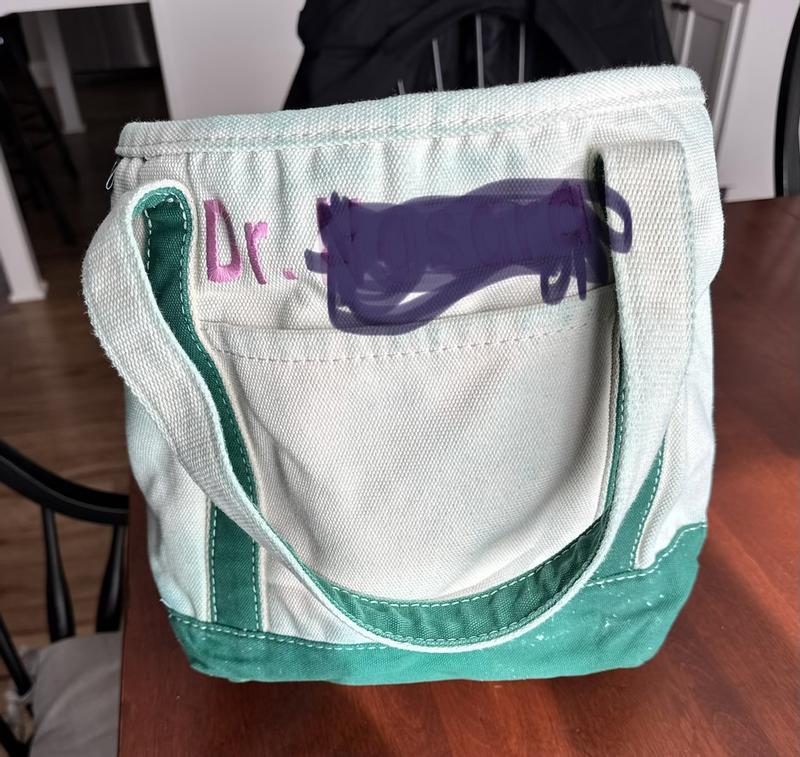 Customer photo for "Nice bag but watch out if it rains"