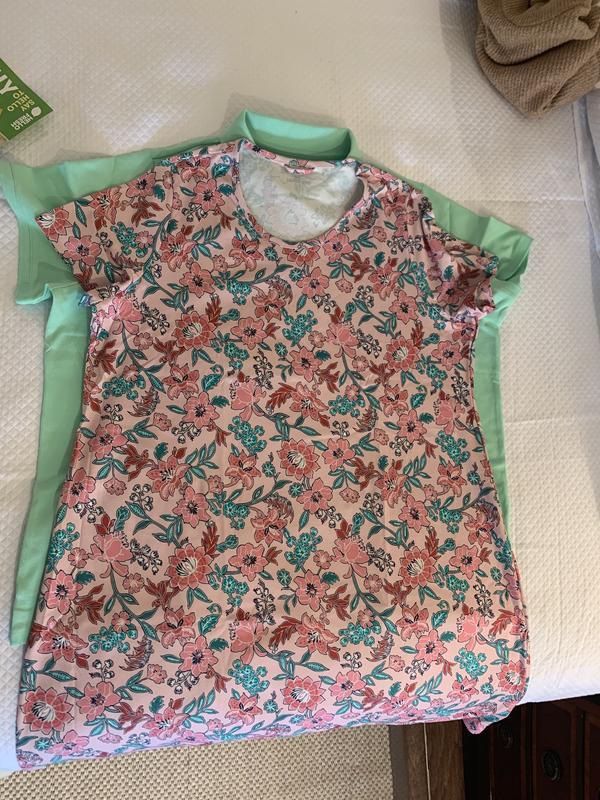 2x polo under 1x night gown