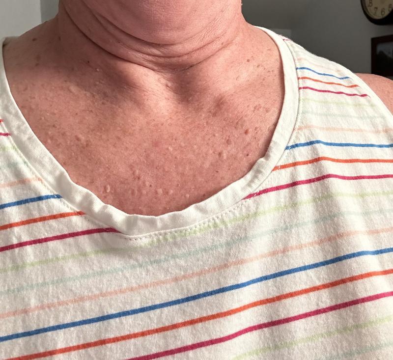 Neckline after one washing