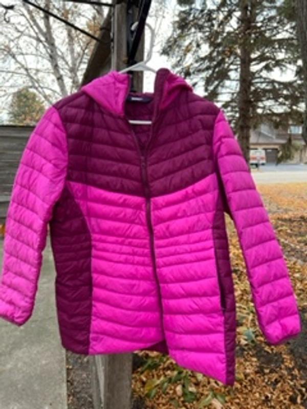 This jacket smells like fish.