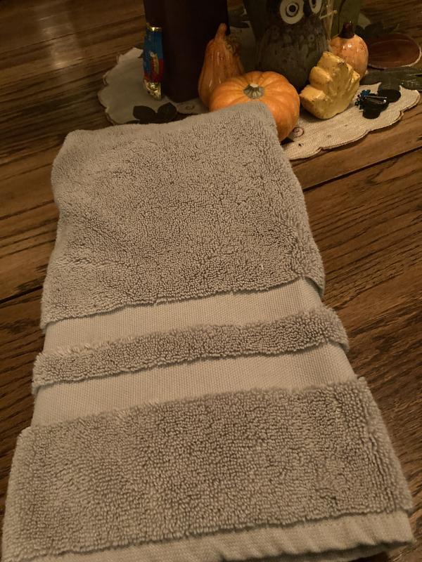 One of my new towels. Color:  Cobbles