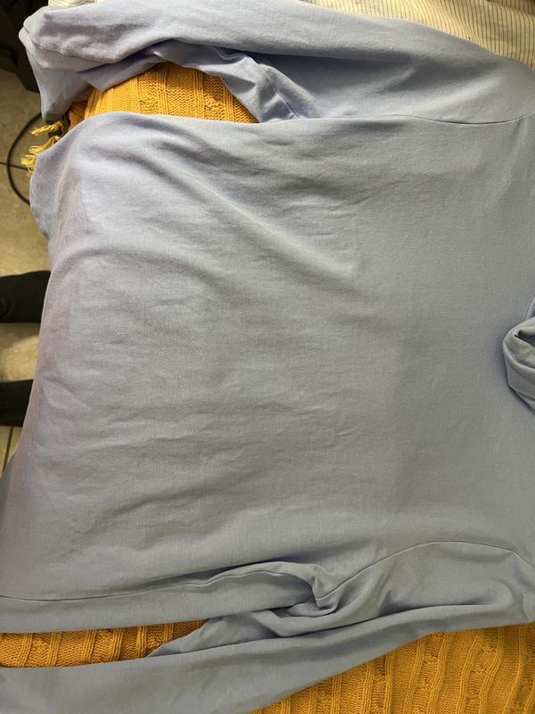 Laying down, newly washed