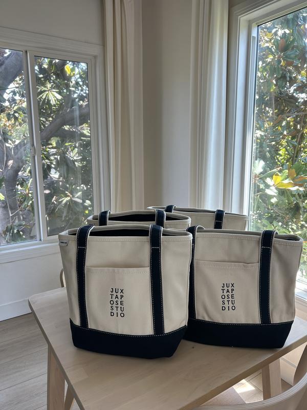 Customer photo for "Our go-to tote for company merch!"
