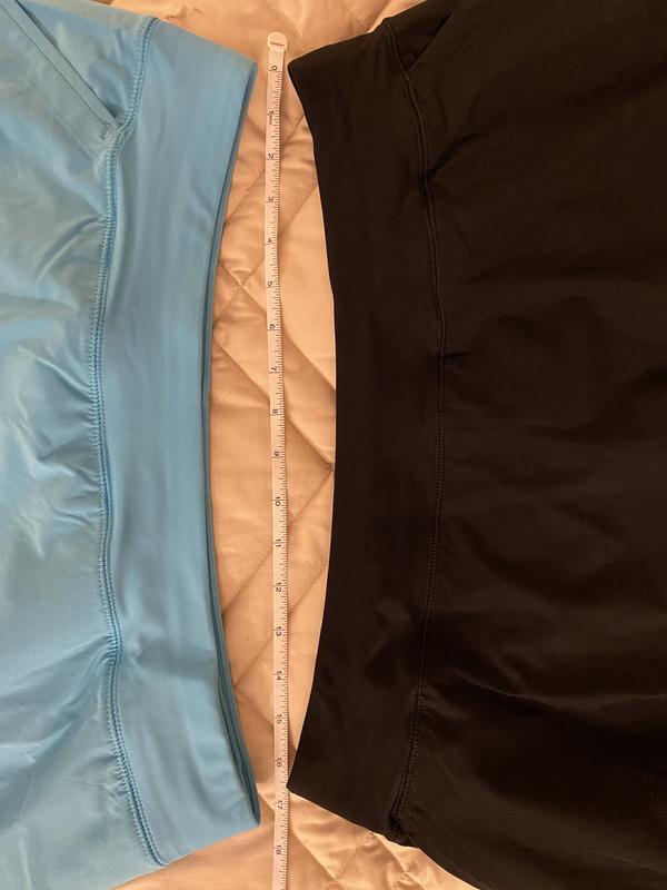 Black 16W is much smaller in the waist than the turquoise