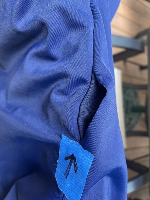 Side seam after one wearing