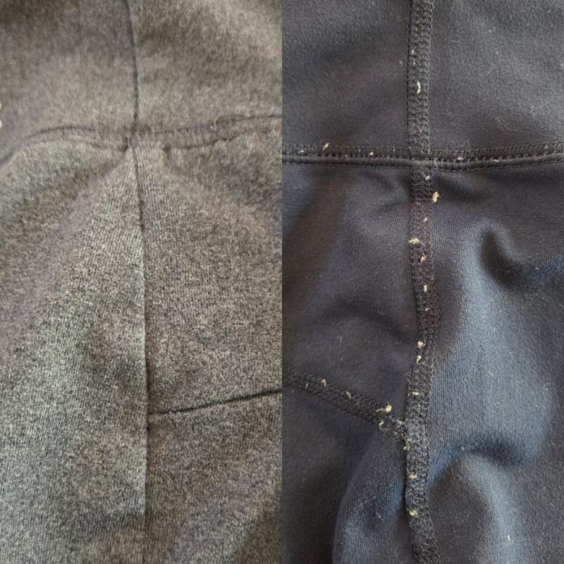 Grey- older version. Navy- newer version.