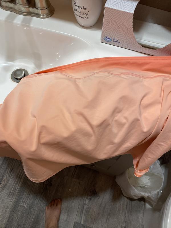 Faded swim skirt after 3 weeks
