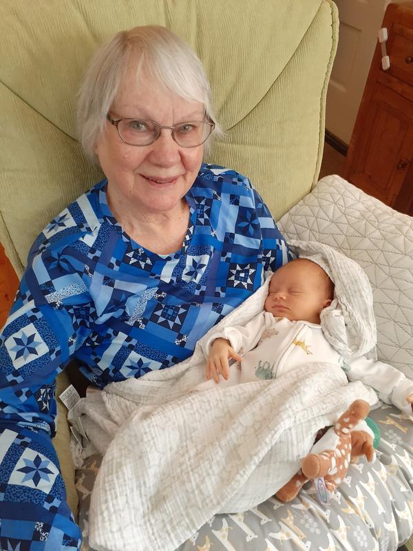 New Tee & New Great Grandbaby