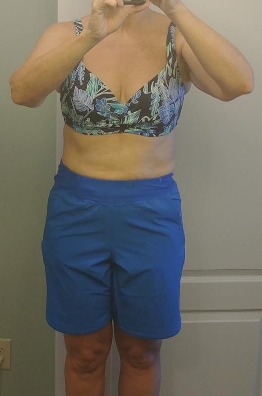 New shorts and bathing suit.