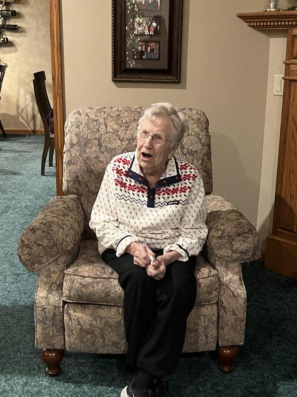 Celebrating Christmas.