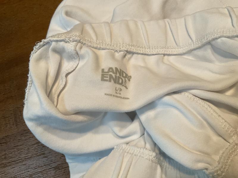 Pants length after laundering