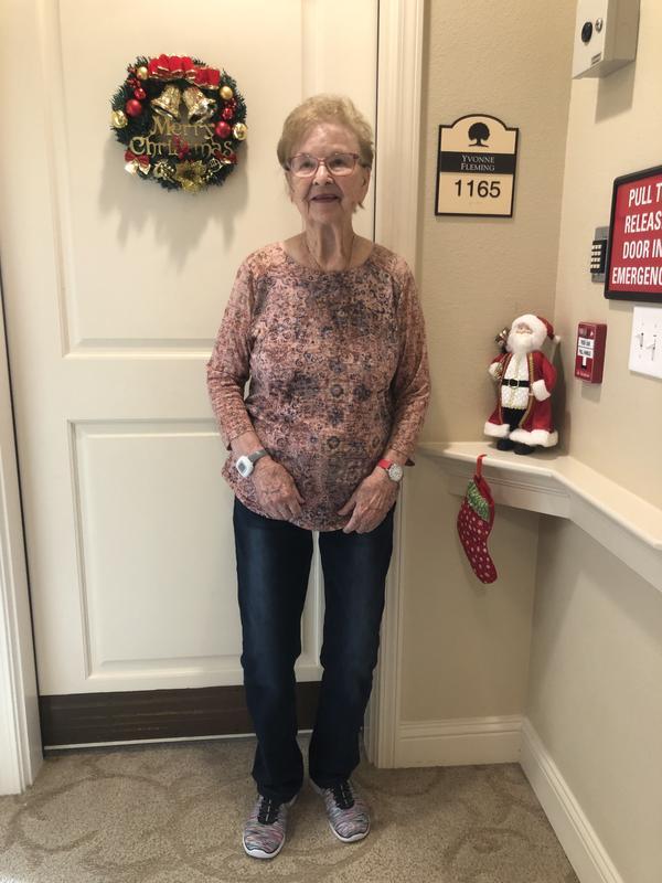 95 year old loves the pull on denim