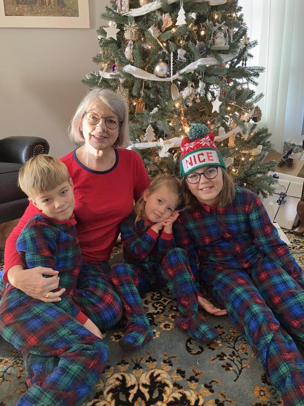 The best part of Christmas… the grandkids 😁
