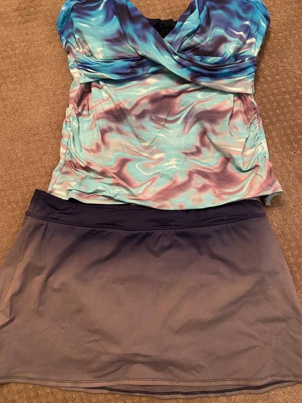My faded swim skirt and top