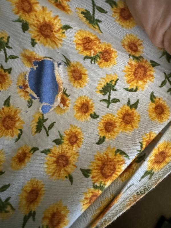 Holes in Tshirts