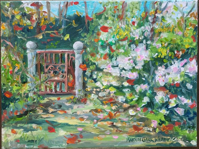 A painting of my garden