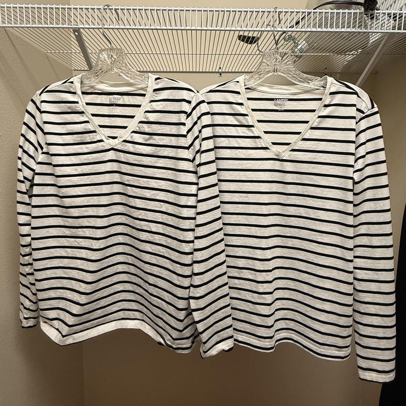 New (left) shirt is puckered and shrunk. Old LE version on right, still looks good after more than a year of wearing.